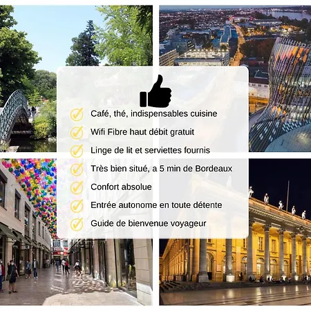 Ferienhaus Charmante Echoppe Bordelaise A Deux Pas Du Centre *