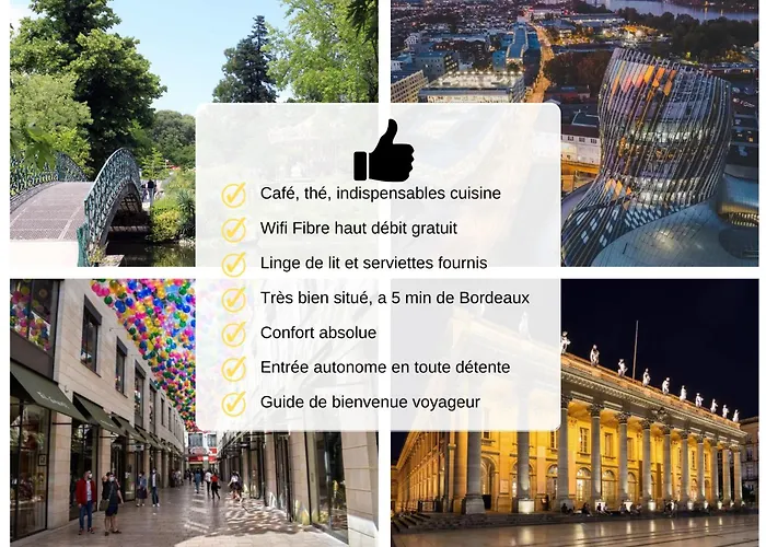 Hébergement de vacances Charmante échoppe Bordelaise à Deux Pas Du Centre *